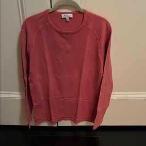 Peter Millar Coral Long Sleeve Tee